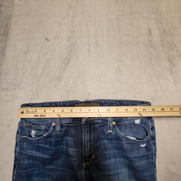 Joe's Jeans Skinny Jeans Womens 29 Blue The Icon Mid Rise Distressed Stretch - Picture 11 of 14